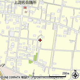 群馬県伊勢崎市境上渕名322周辺の地図