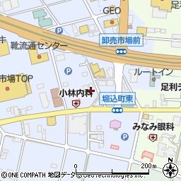 栃木県足利市堀込町185-1周辺の地図
