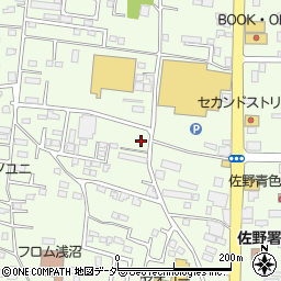 栃木県佐野市浅沼町238周辺の地図