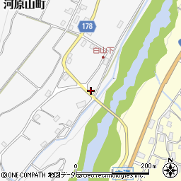 石川県白山市河原山町ニ39周辺の地図