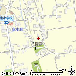 長野県安曇野市豊科南穂高2566周辺の地図