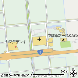 株式会社御菓子城加賀藩周辺の地図