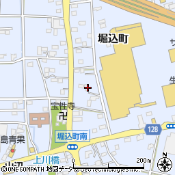栃木県足利市堀込町2113-2周辺の地図
