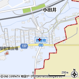 長野県佐久市小田井348周辺の地図