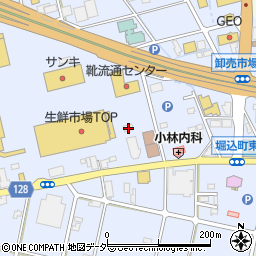 栃木県足利市堀込町195-2周辺の地図