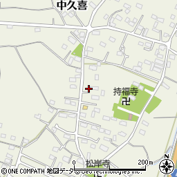 栃木県小山市中久喜460-1周辺の地図