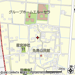 栃木県佐野市免鳥町784周辺の地図