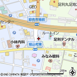 栃木県足利市堀込町99-1周辺の地図