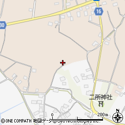 茨城県笠間市住吉640周辺の地図