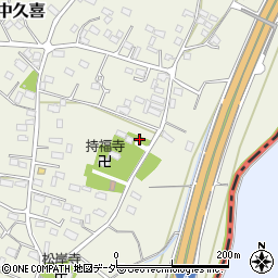 栃木県小山市中久喜448周辺の地図