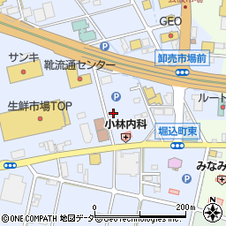 栃木県足利市堀込町182周辺の地図