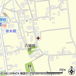長野県安曇野市豊科南穂高2559-8周辺の地図