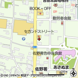 栃木県佐野市浅沼町776周辺の地図