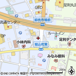 栃木県足利市堀込町103周辺の地図