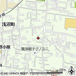 栃木県佐野市浅沼町203周辺の地図