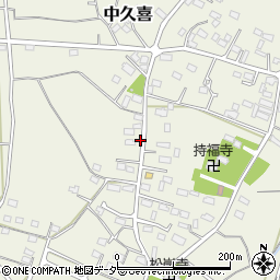 栃木県小山市中久喜457-3周辺の地図