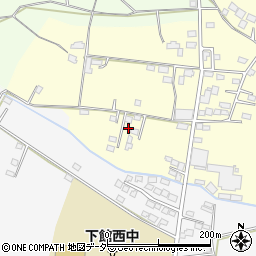 茨城県筑西市下平塚605周辺の地図