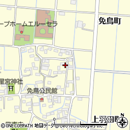 栃木県佐野市免鳥町778周辺の地図