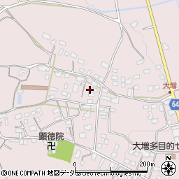 茨城県石岡市大増1485周辺の地図