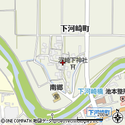 石川県加賀市下河崎町リ周辺の地図