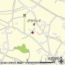 茨城県笠間市土師803-2周辺の地図
