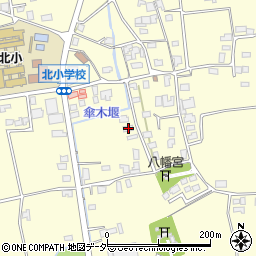 長野県安曇野市豊科南穂高2743周辺の地図