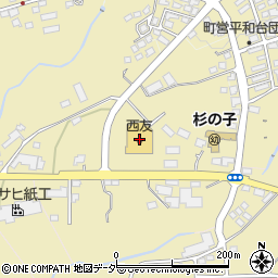 西友御代田店周辺の地図