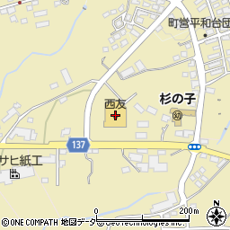 西友御代田店周辺の地図