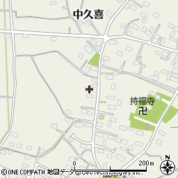 栃木県小山市中久喜456-3周辺の地図