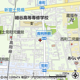 茨城県筑西市乙270周辺の地図