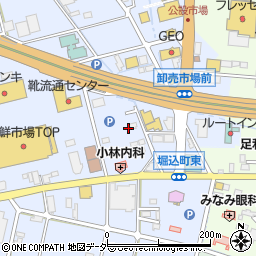 栃木県足利市堀込町181-2周辺の地図