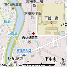 筑子保育園周辺の地図