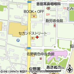 栃木県佐野市浅沼町785周辺の地図
