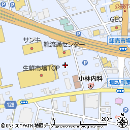 栃木県足利市堀込町195-1周辺の地図