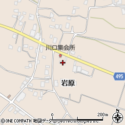 長野県安曇野市堀金烏川岩原1628周辺の地図