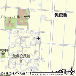 栃木県佐野市免鳥町776周辺の地図