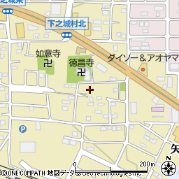 群馬県高崎市下之城町495-9周辺の地図