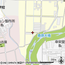 石川県加賀市桑原町リ周辺の地図
