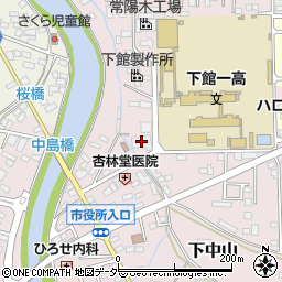 筑子保育園　しいの実クラブ周辺の地図