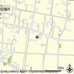 群馬県伊勢崎市境上渕名1186周辺の地図