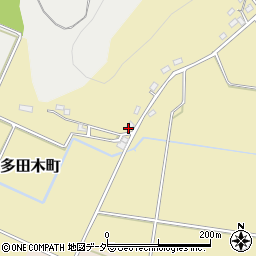 栃木県足利市多田木町889周辺の地図