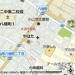 ヤマザキＹショップ小山朝日店周辺の地図