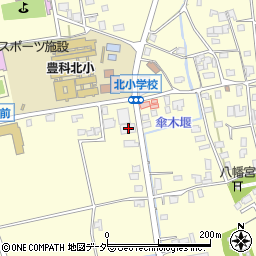 長野県安曇野市豊科南穂高2728-1周辺の地図