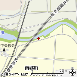 石川県加賀市南郷町（ナ）周辺の地図