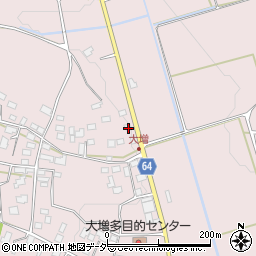 茨城県石岡市大増1900-1周辺の地図