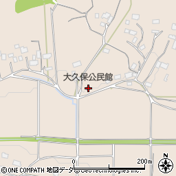 茨城県笠間市上郷1194周辺の地図