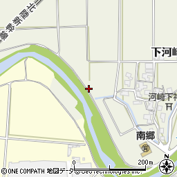 石川県加賀市下河崎町（チ）周辺の地図