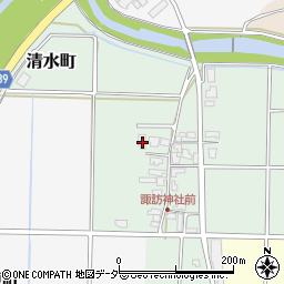 石川県加賀市清水町53周辺の地図