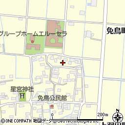 栃木県佐野市免鳥町790周辺の地図