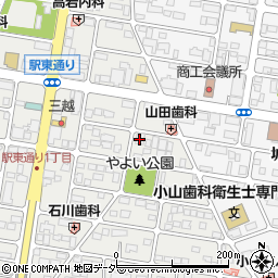 株式会社ガモウ　小山支店周辺の地図